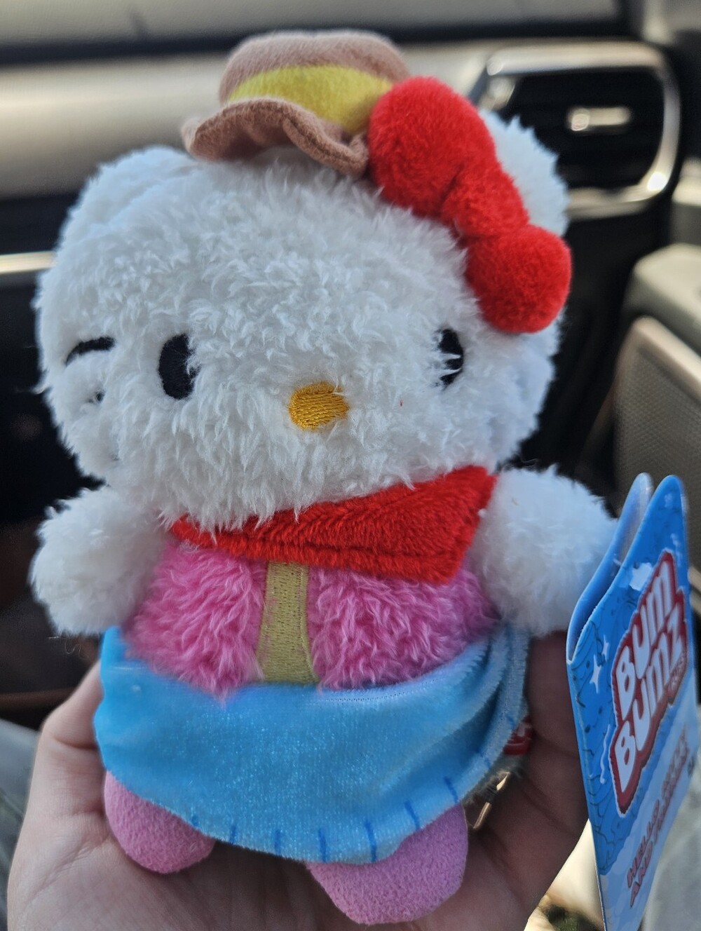 NWT Sanrio Hello Kitty Cowgirl Bumbumz 4.5" Plush